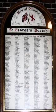 St. George's Church Roll of Honour