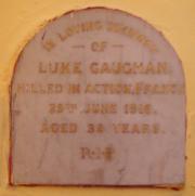 Gaughan Memorial