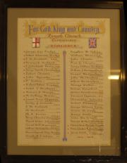 St. John's Great War Roll of Honour