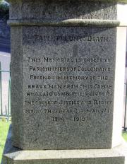 Collon Great War Memorial