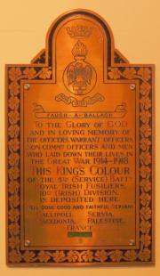 5th Btn. Royal Irish Fusiliers Memorial